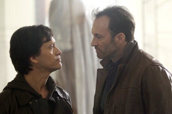 Clifton Collins Jr. and Scott Patterson in Событие (2010)