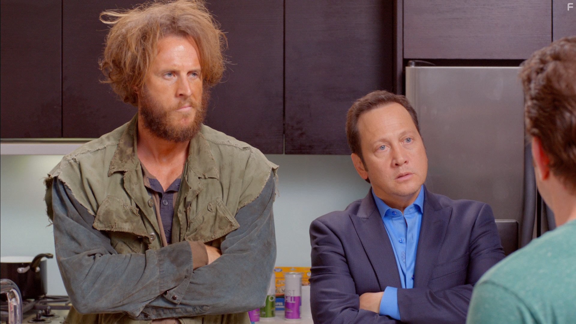 Rob Schneider, Monty Franklin, and Jamie Lissow in Real Rob (2015)