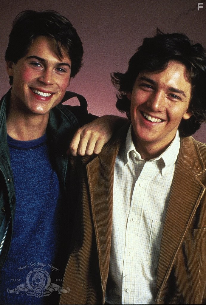 Rob Lowe and Andrew McCarthy in Класс (1983)