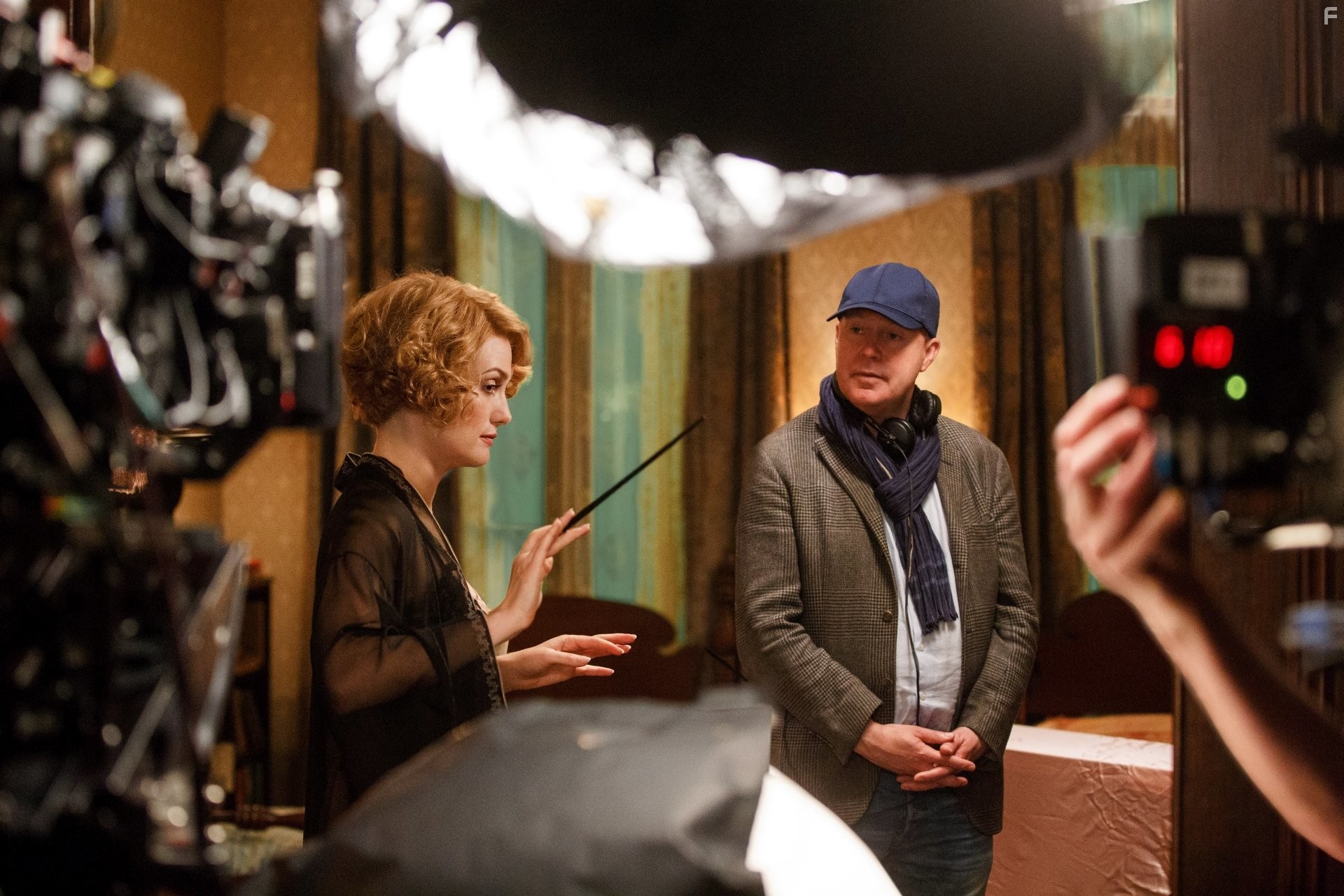 Alison Sudol and David Yates in Фантастические твари и где они обитают (2016)