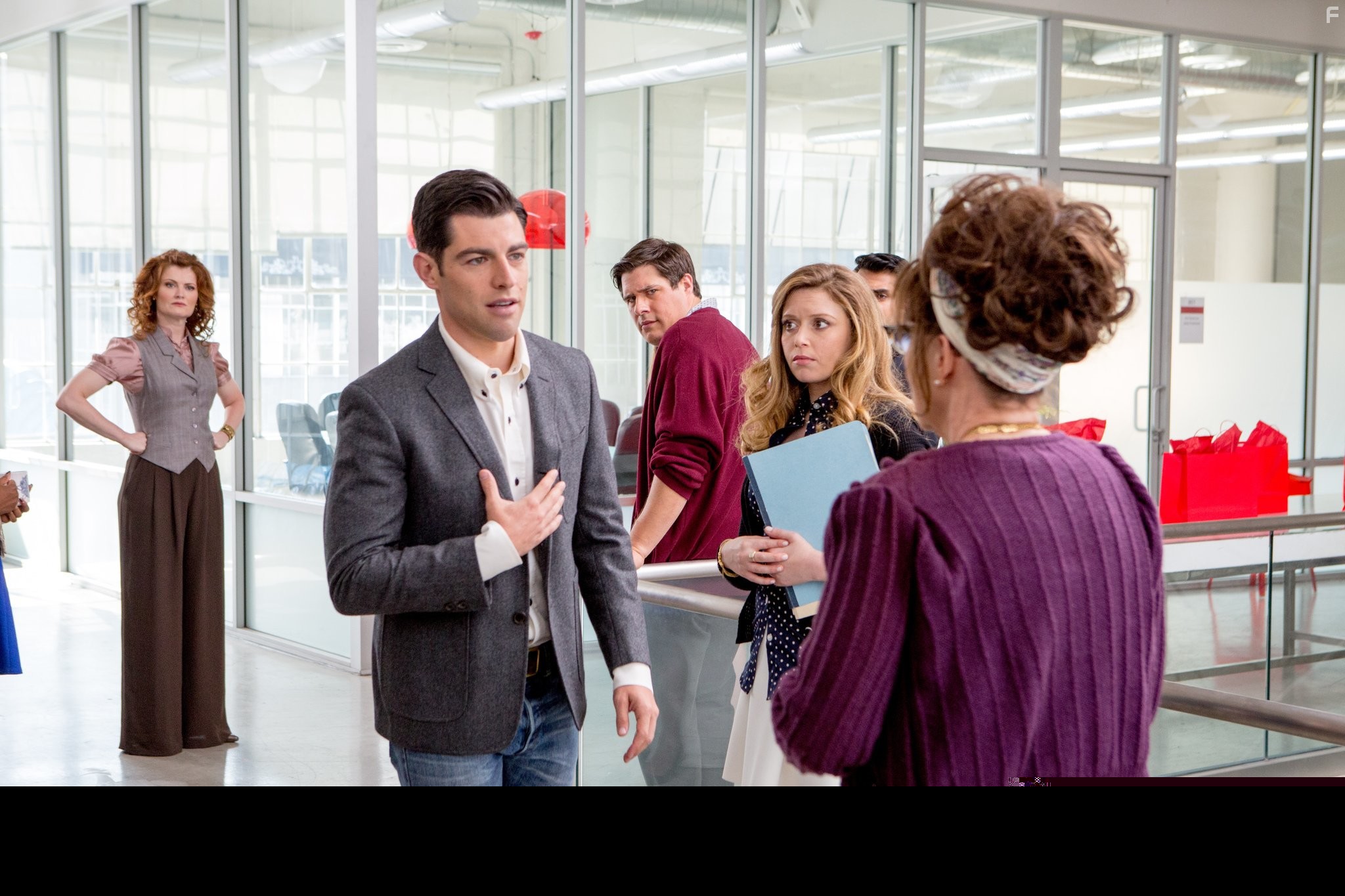 Sally Field, Max Greenfield, and Rebecca Wisocky in Здравствуйте, меня зовут Дорис (2015)
