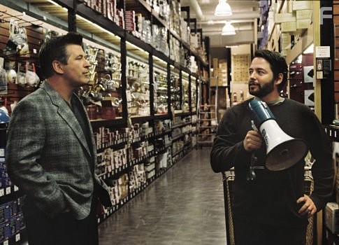 Joe (Alec Baldwin, left) and Steven (Matthew Broderick, right) take the first step in pursuing their dreams of becoming "big dogs" in Hollywood.