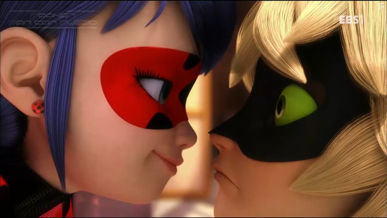 Bryce Papenbrook and Cristina Valenzuela in Miraculous: Tales of Ladybug & Cat Noir (2015)