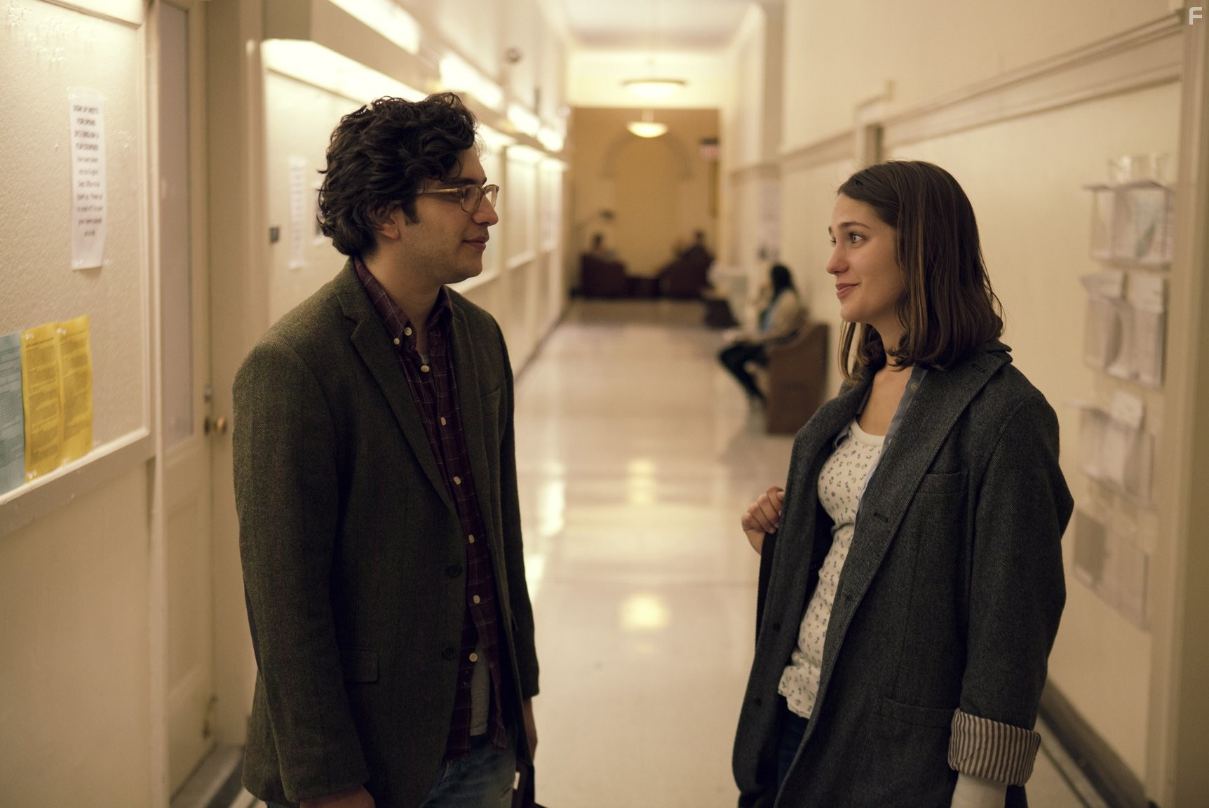 Matthew Shear and Lola Kirke in Госпожа Америка (2015)