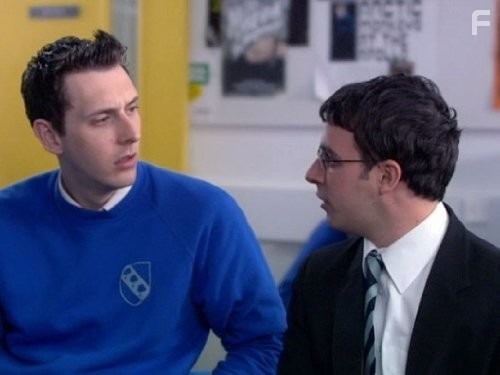 Blake Harrison and Simon Bird in Переростки (2008)