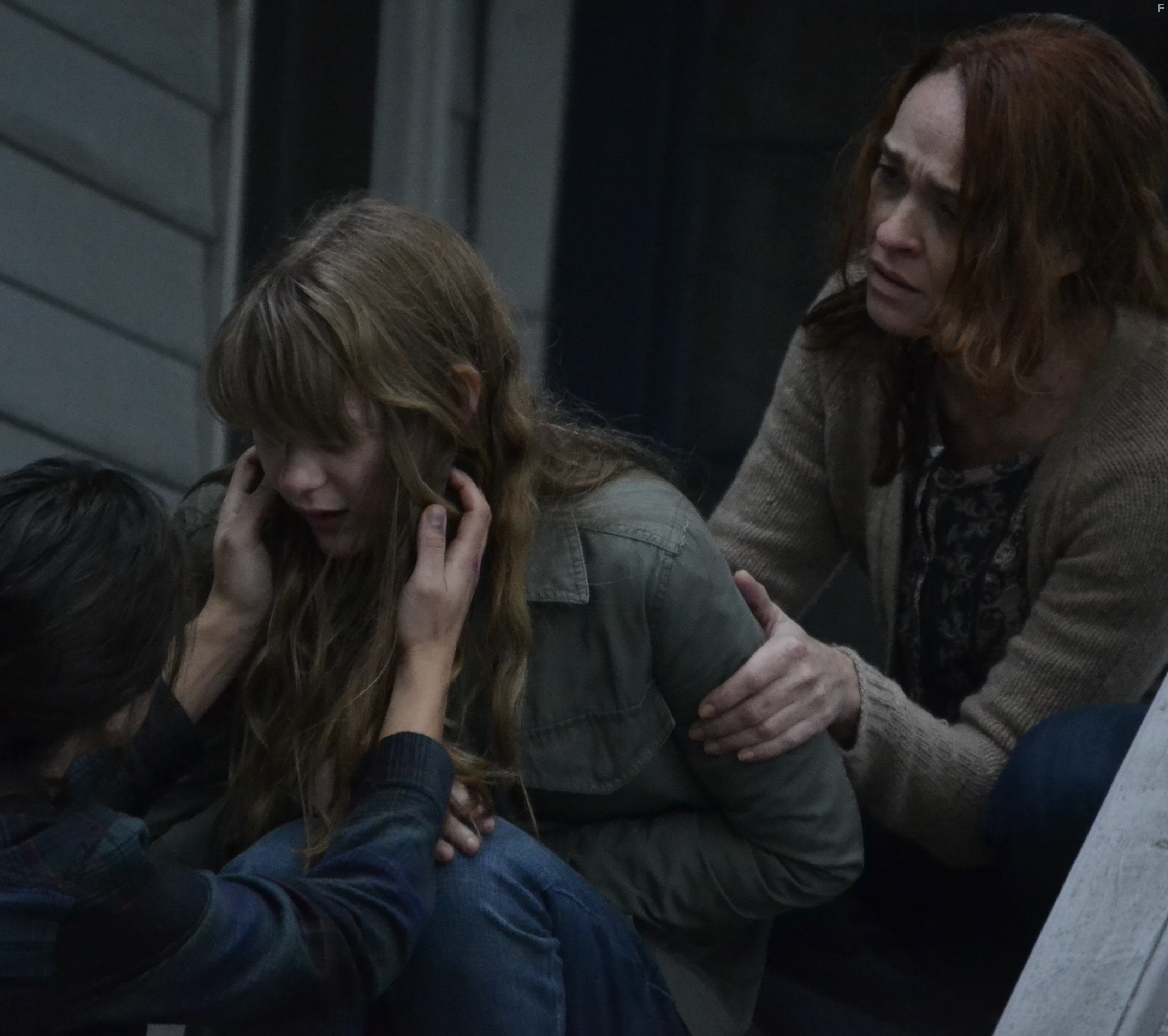 Karina Logue and Ryan Simpkins in Anguish (2015)