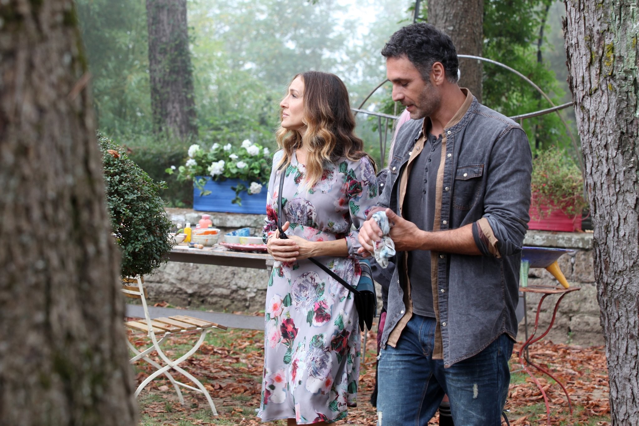Sarah Jessica Parker and Raoul Bova in Римские свидания (2015)