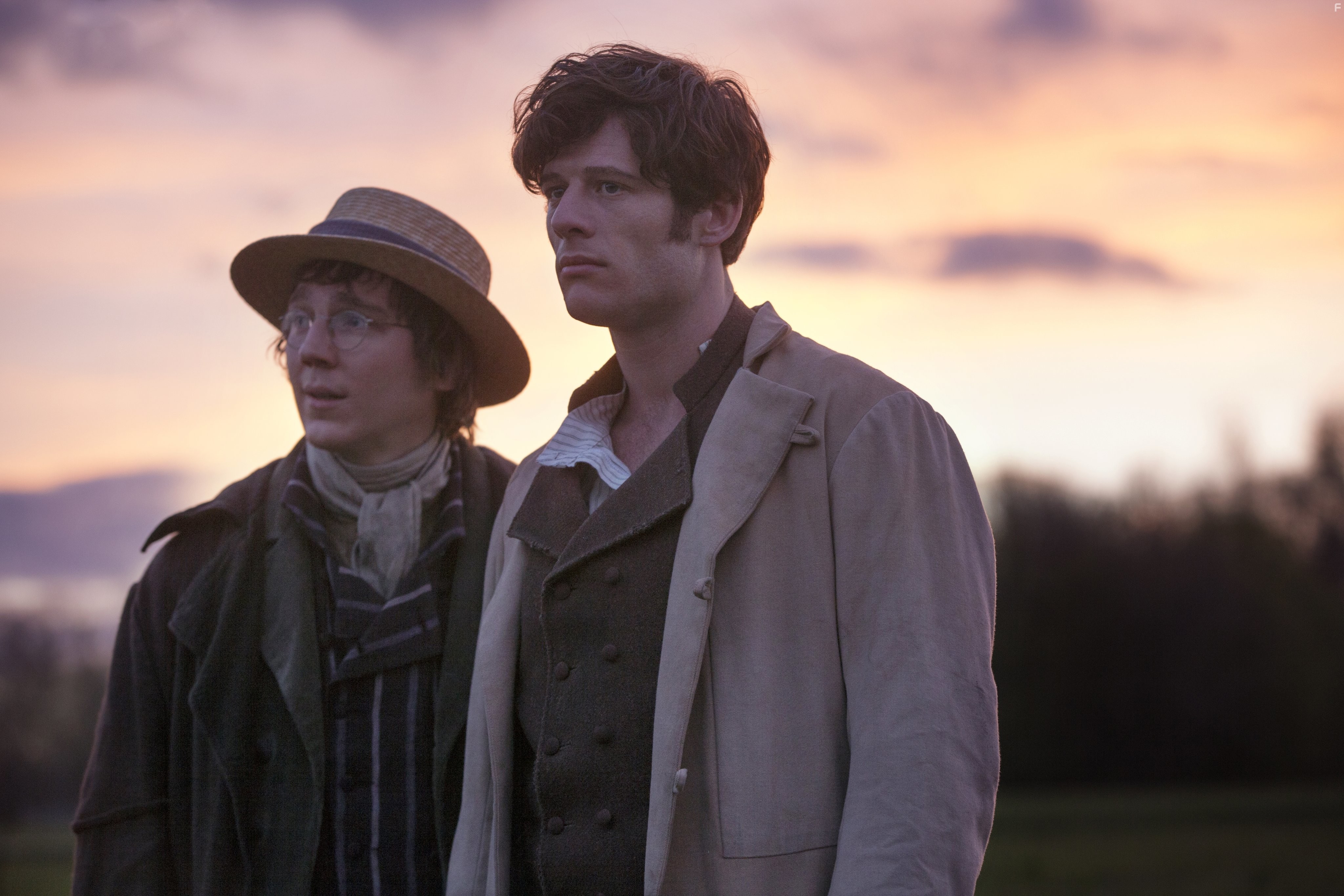 Paul Dano and James Norton in Война и мир (2016)