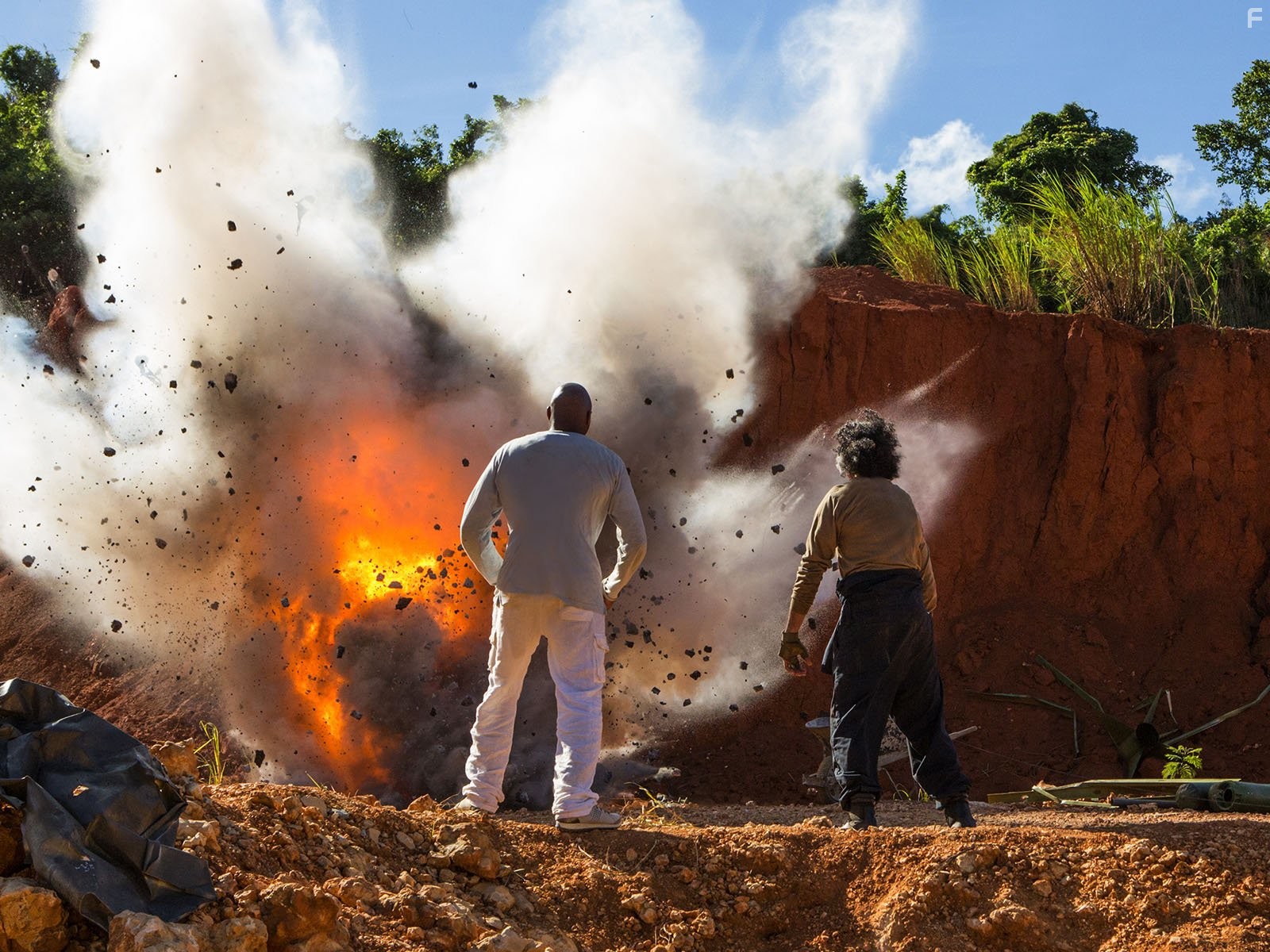 Romany Malco in Бешеные псы (2015)
