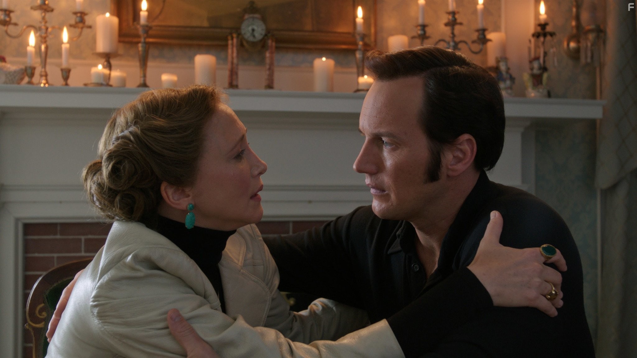 Vera Farmiga and Patrick Wilson in Заклятие 2 (2016)
