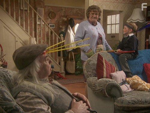 Brendan O'Carroll, Dermot O'Neill, and Jamie O'Carroll in Mrs. Brown's Boys (2011)