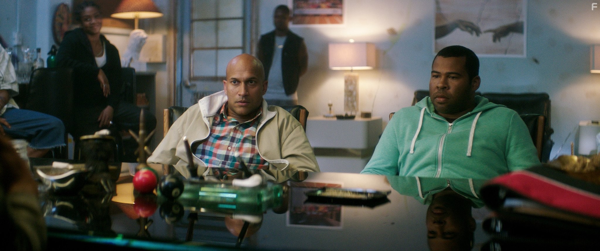 Keegan-Michael Key and Jordan Peele in Киану (2016)