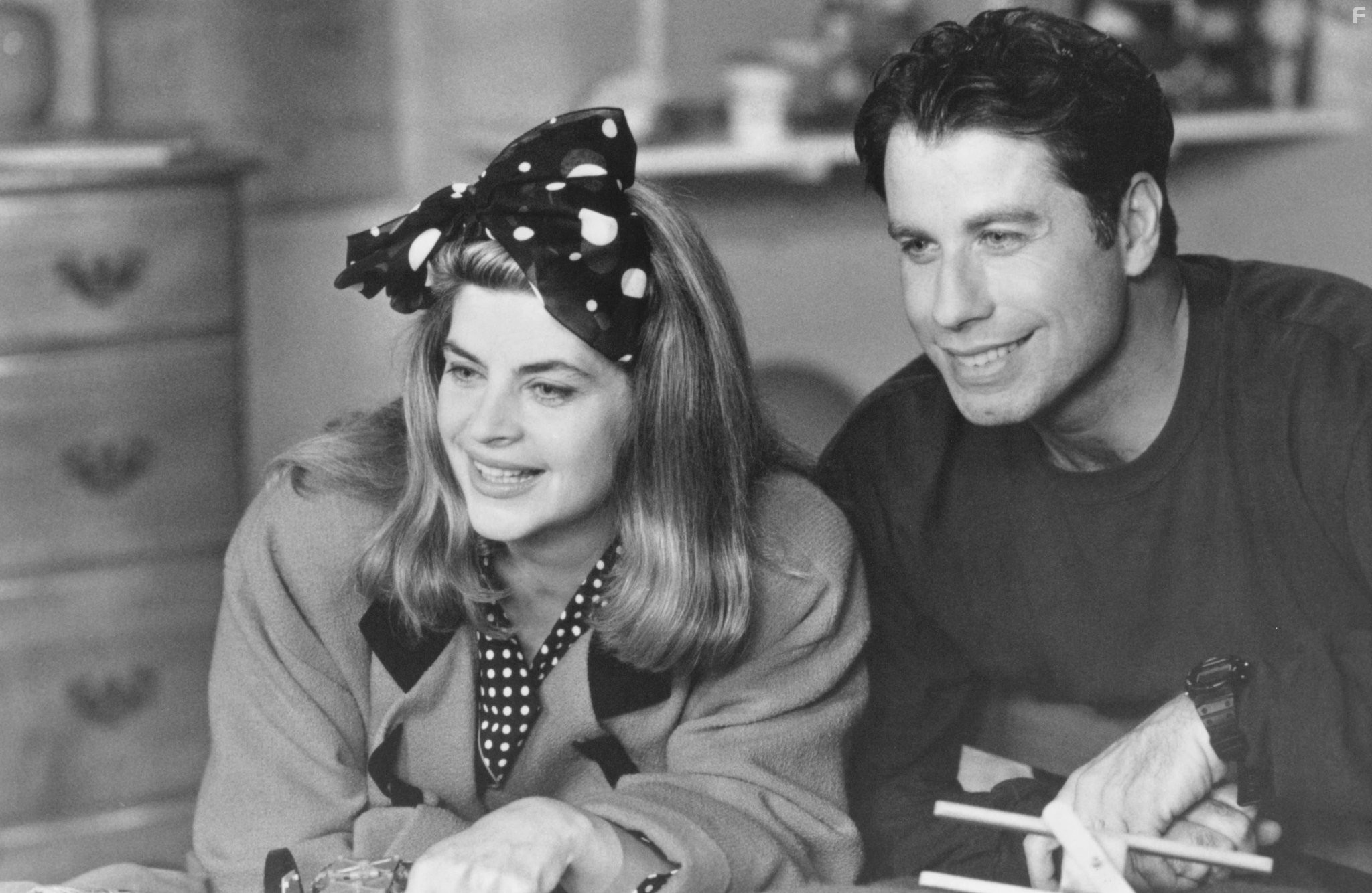 John Travolta and Kirstie Alley in Уж кто бы говорил 3 (1993)