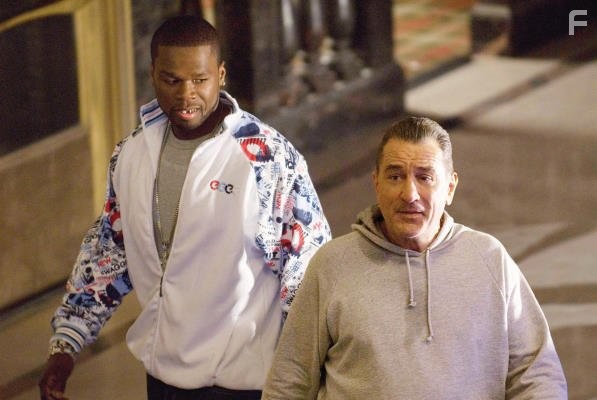 Robert De Niro and 50 Cent in Право на убийство (2008)