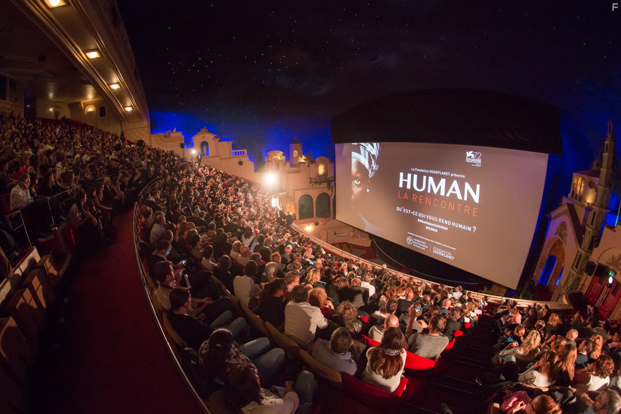 HUMAN at the Grand Rex in Paris.