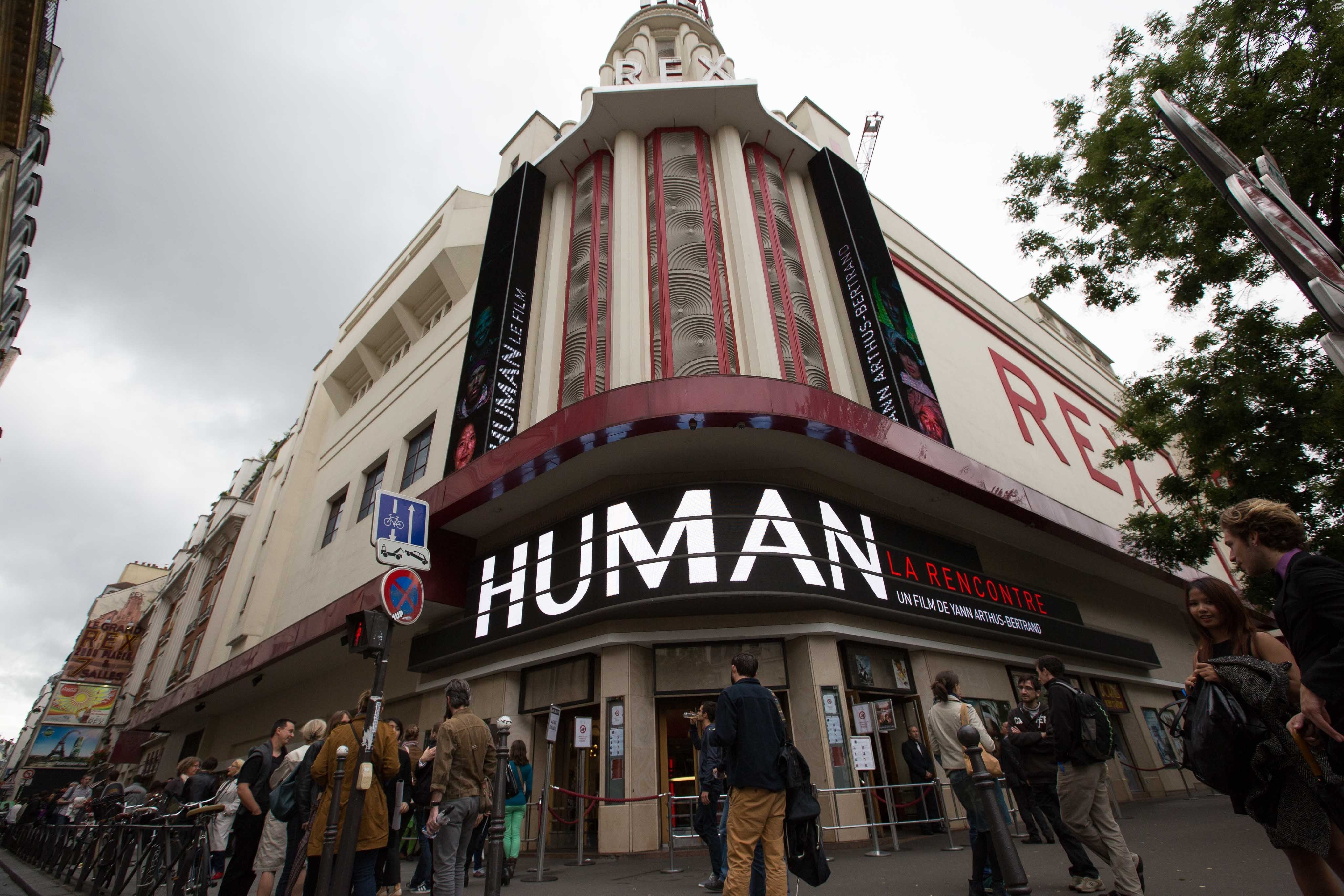 HUMAN at the Grand Rex in Paris.