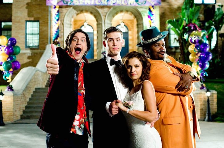 Raquel Alessi, Craig Robinson, Zach Cregger, and Trevor Moore in Мисс Март (2009)