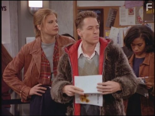 Kristen Johnston and French Stewart in Третья планета от Солнца (1996)