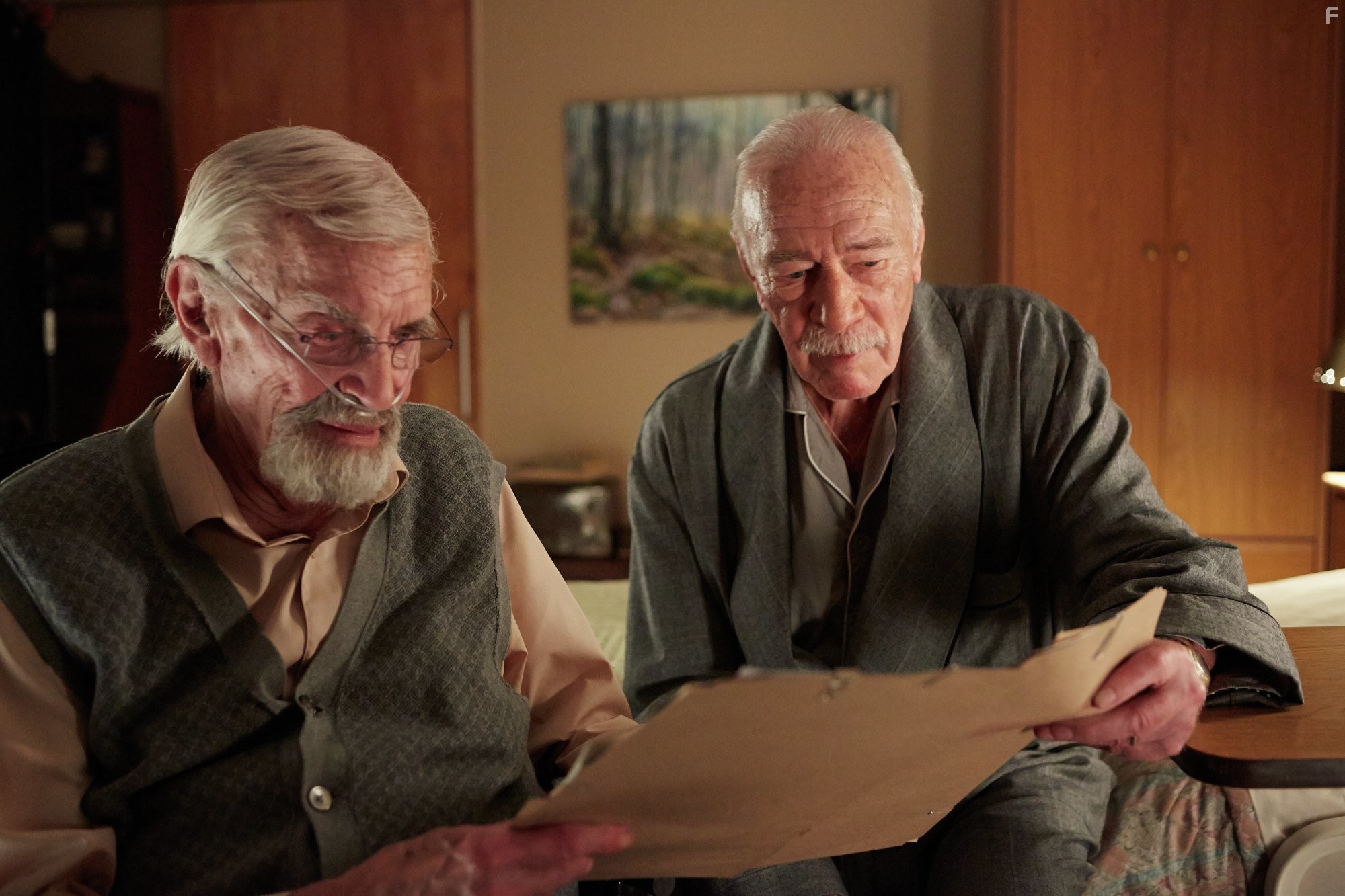 Martin Landau and Christopher Plummer in Помнить (2015)
