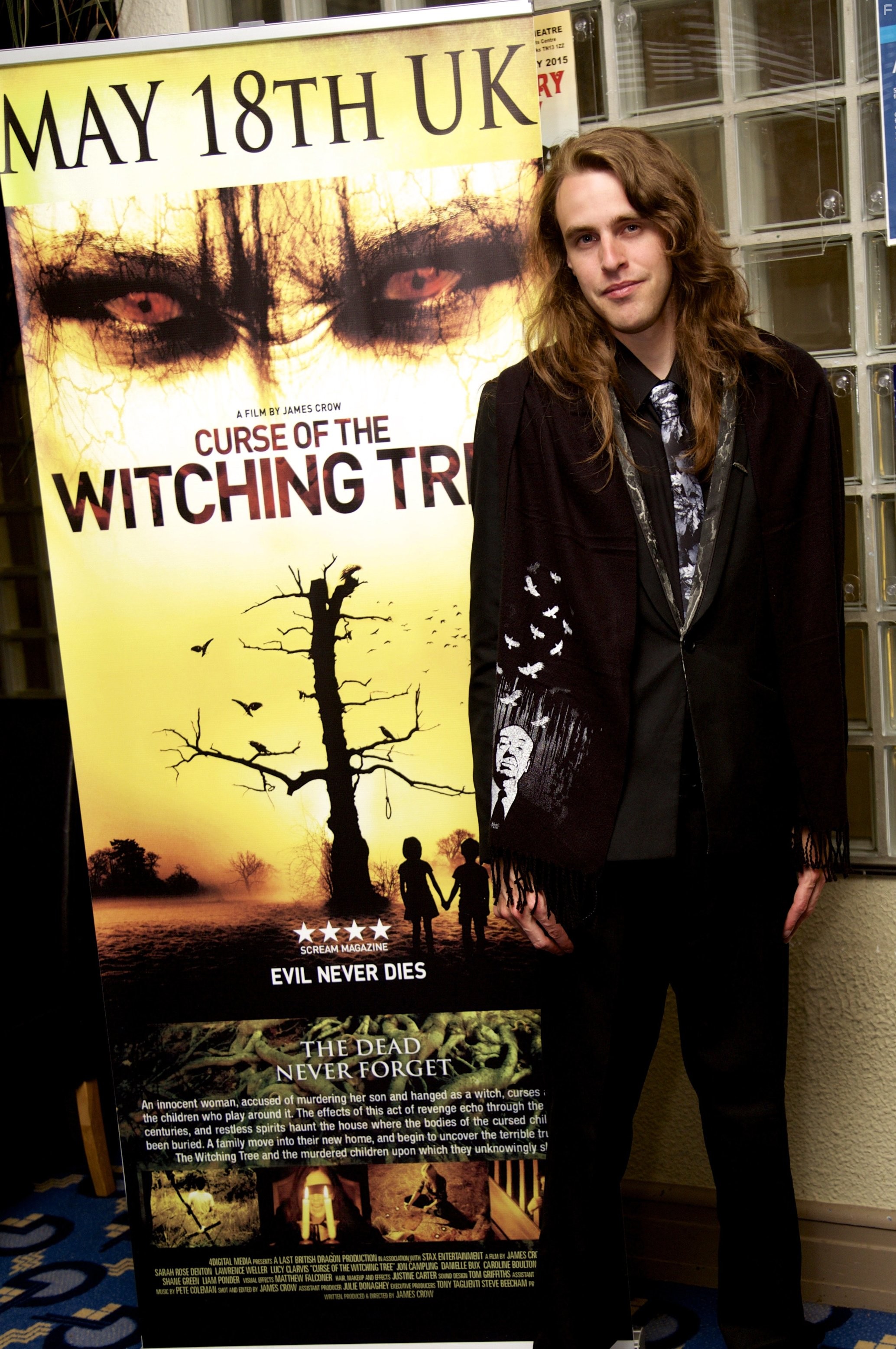 Writer, Producer & Director James Crow at Curse of the Witching Tree Premiere