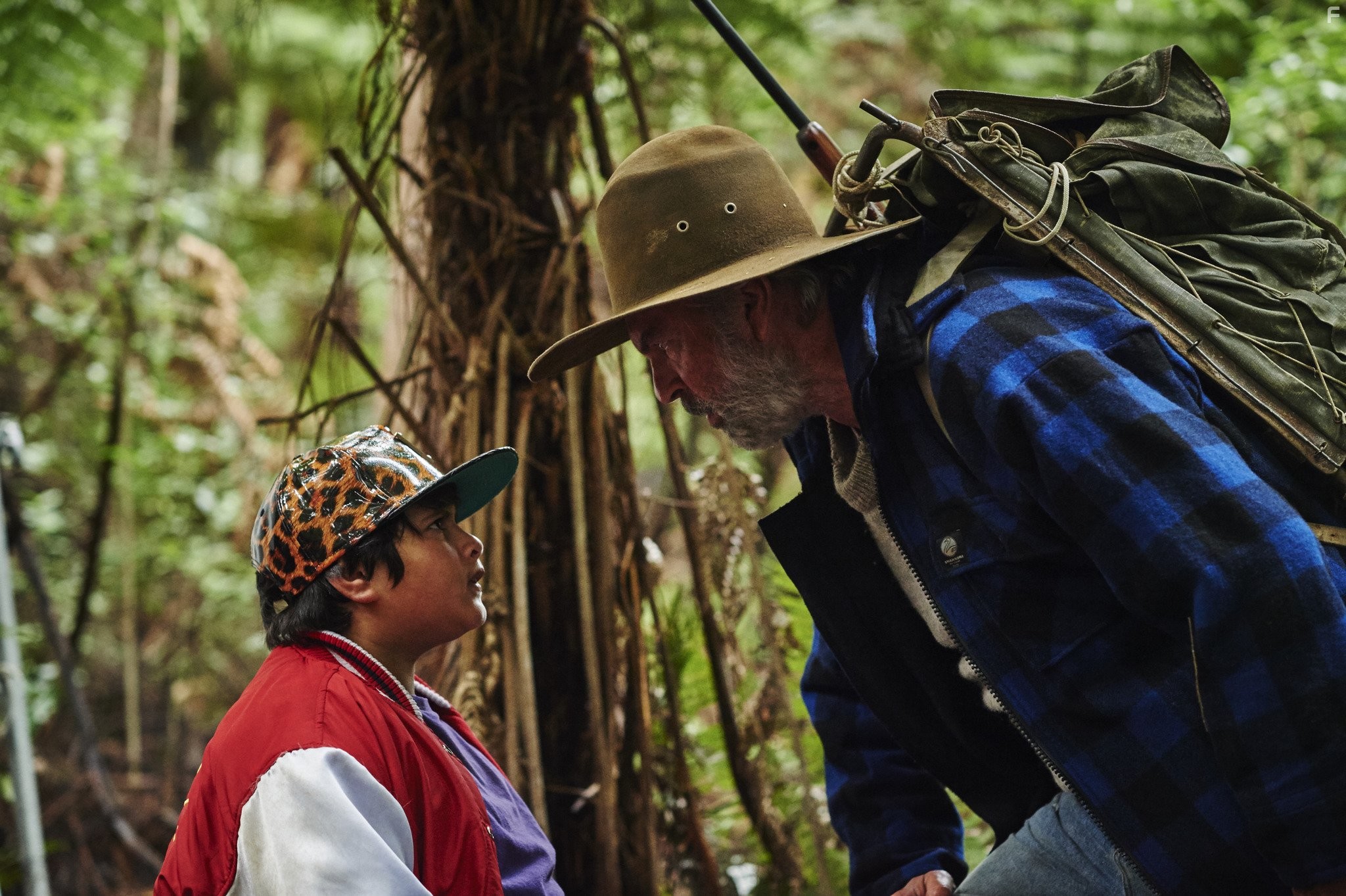 Sam Neill and Julian Dennison in Hunt for the Wilderpeople (2016)