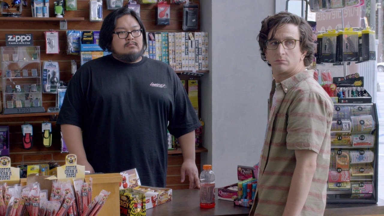 Paul Rust and Takato Yonemoto in Любовь (2016)