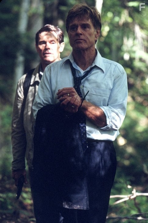 Willem Dafoe and Robert Redford in Расчет (2004)