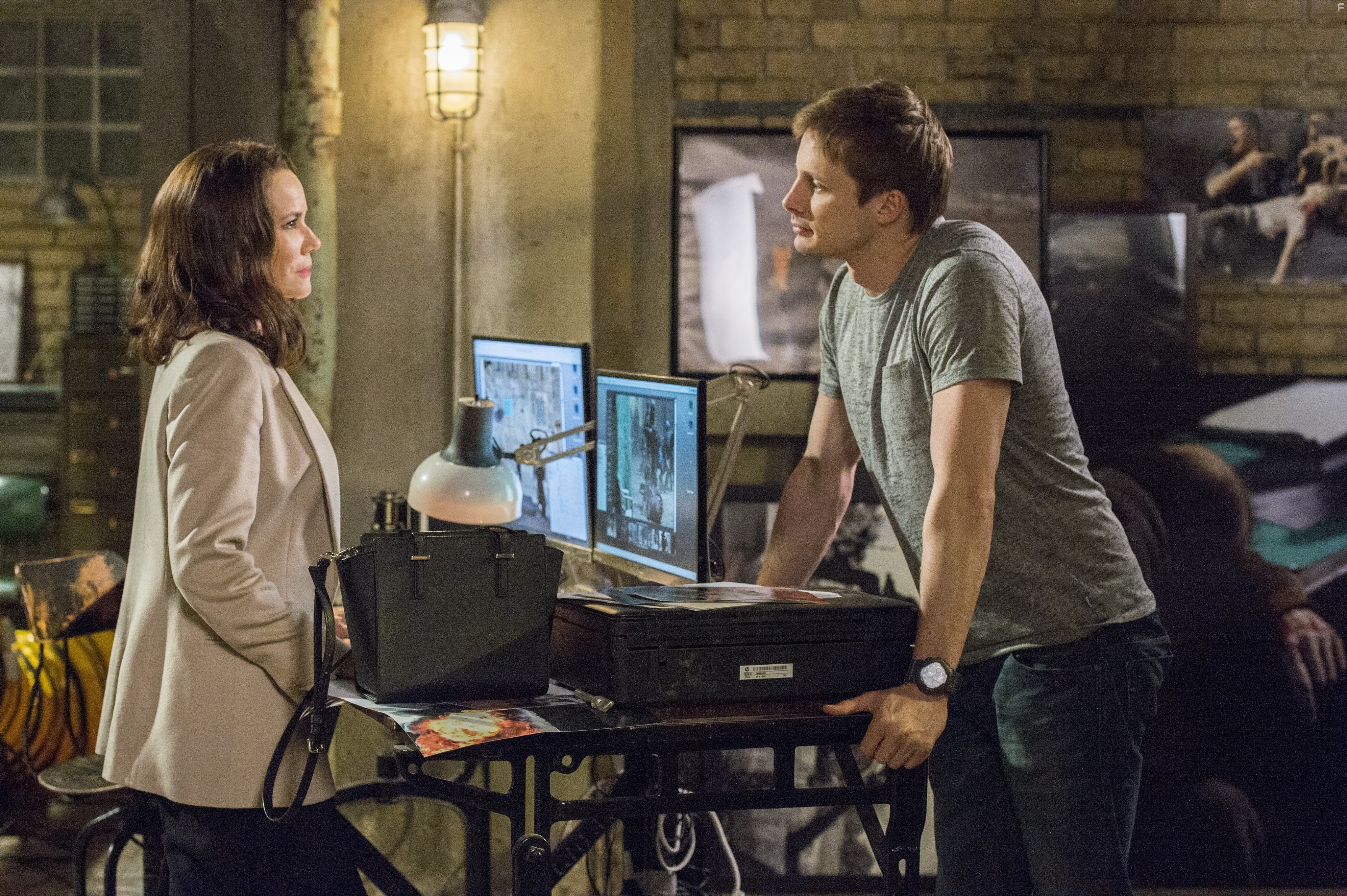 Barbara Hershey and Bradley James in Дэмиен (2016)