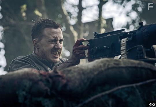 Theo Barklem-Biggs as Sidney Frank Godley VC in BBC's 'Our World War'