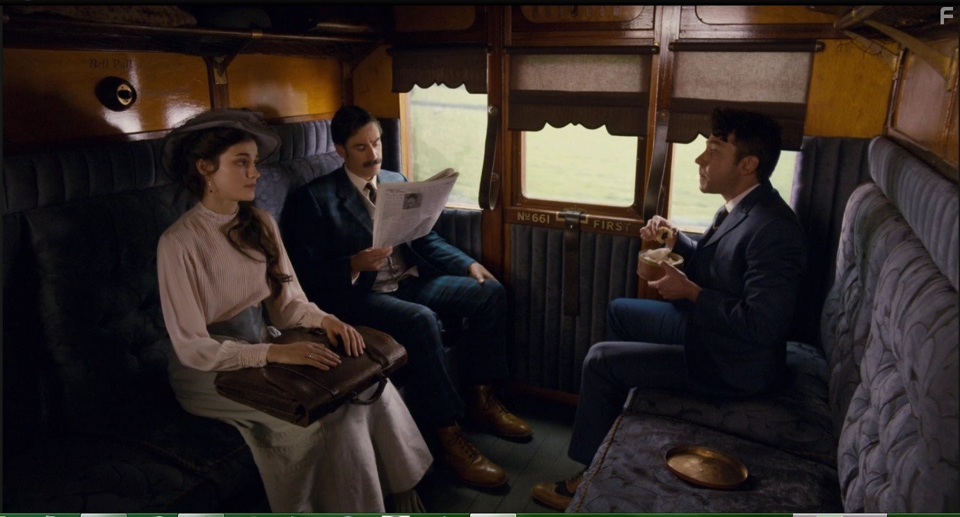 Stephen Mangan, Michael Weston, and Rebecca Liddiard in Гудини и Дойл (2016)