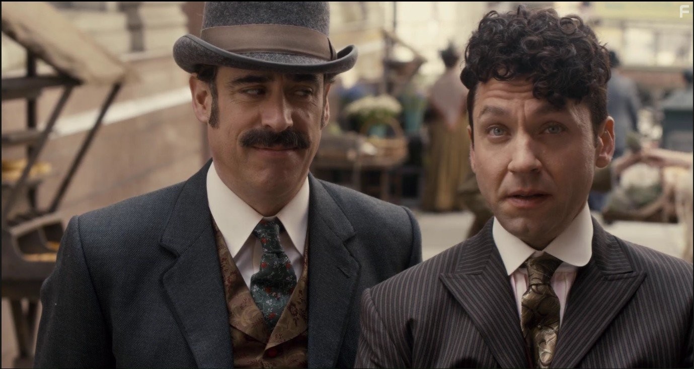 Stephen Mangan and Michael Weston in Гудини и Дойл (2016)