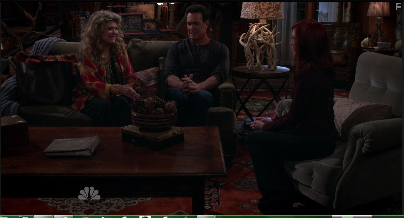 Debra Monk, Carrie Preston, and Patrick Warburton in Crowded (2016)