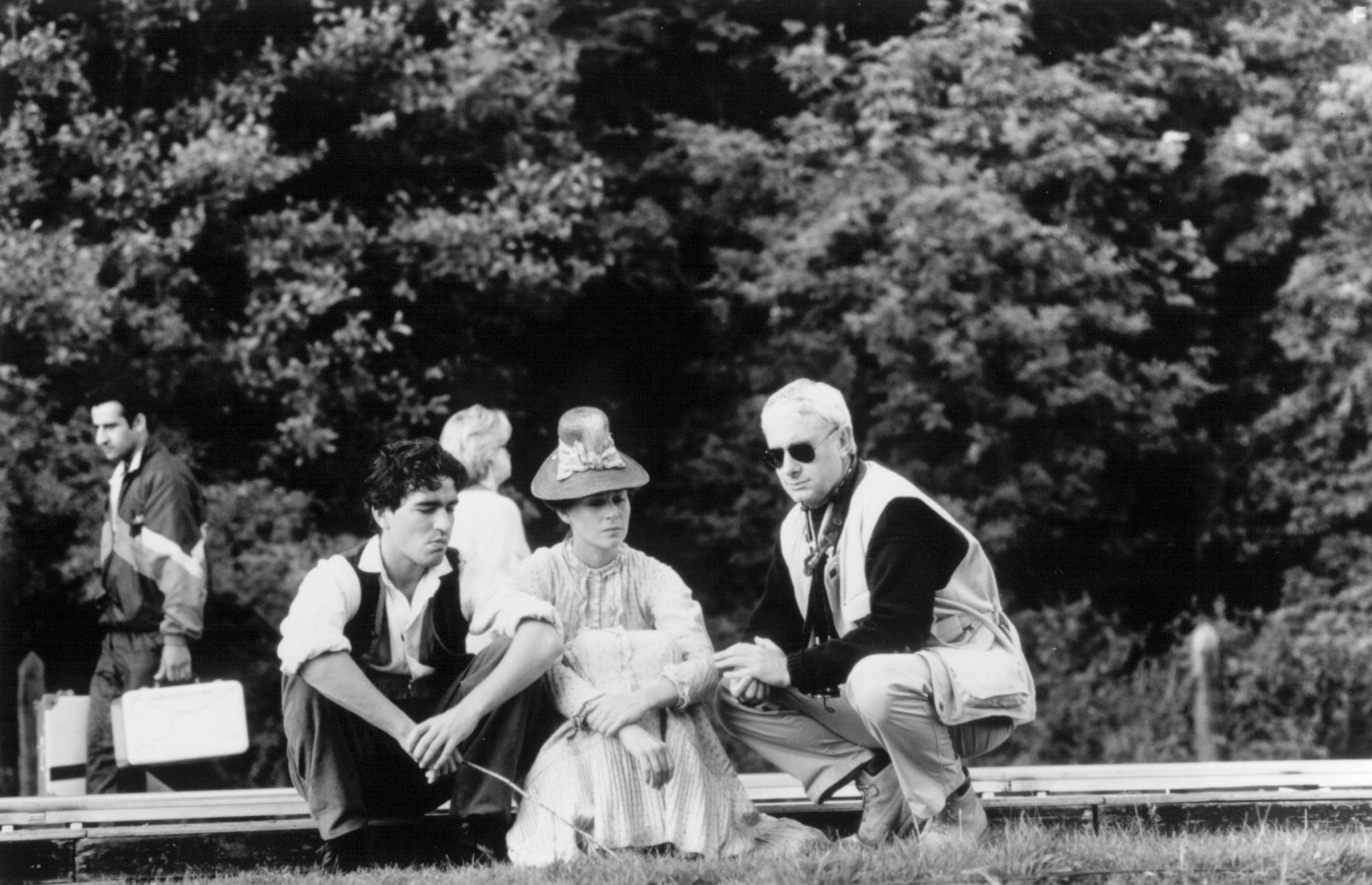 Ben Chaplin, Embeth Davidtz, and Christopher Menaul in Feast of July (1995)
