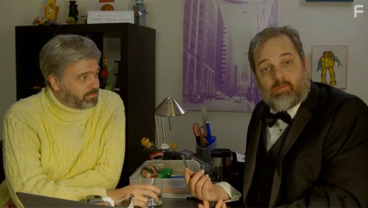 Scott Adsit and Dan Harmon in Great Minds with Dan Harmon (2016)