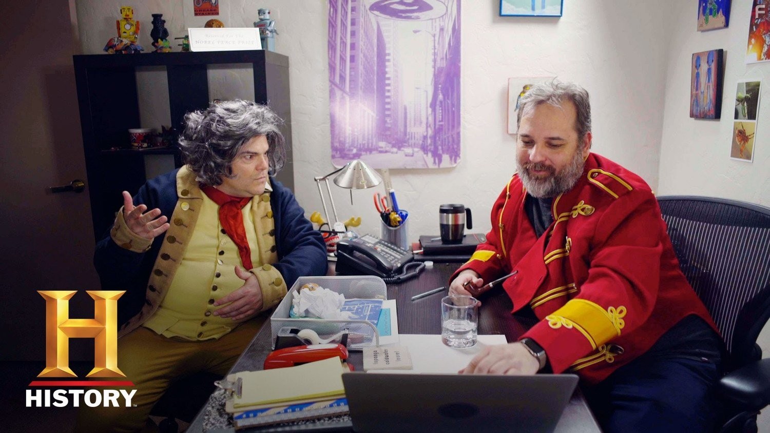 Jack Black and Dan Harmon in Great Minds with Dan Harmon (2016)