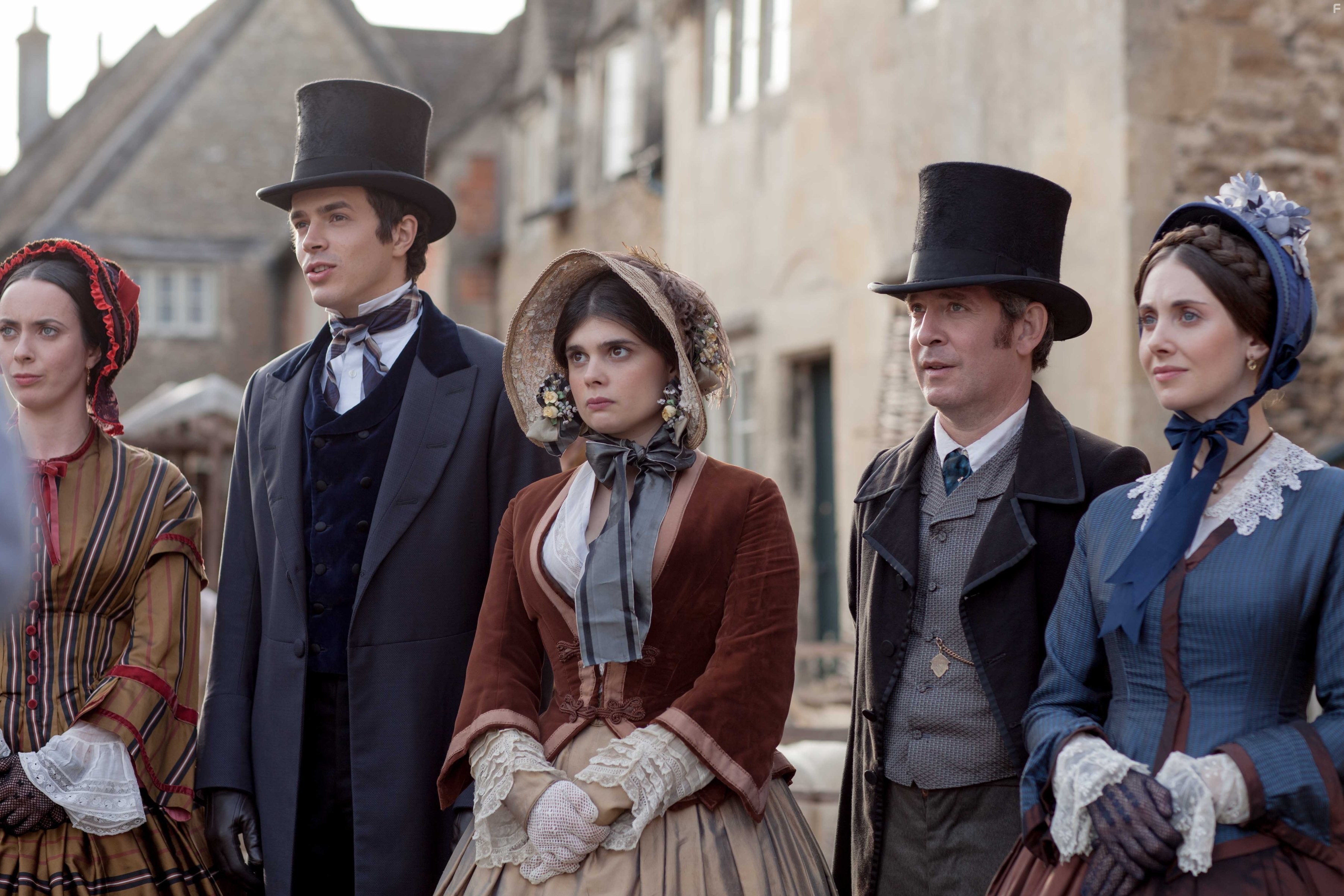 Tom Hollander, Alison Brie, Harry Richardson, Kate O'Flynn, and Gwyneth Keyworth in Doctor Thorne (2016)