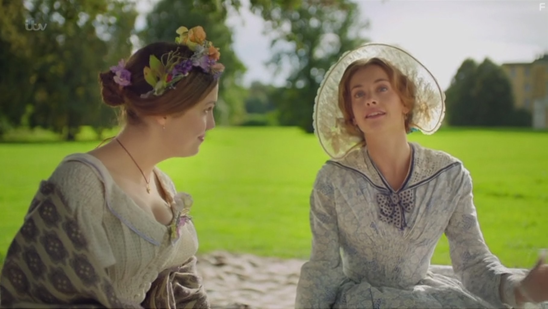 Stefanie Martini and Nell Barlow in Doctor Thorne (2016)