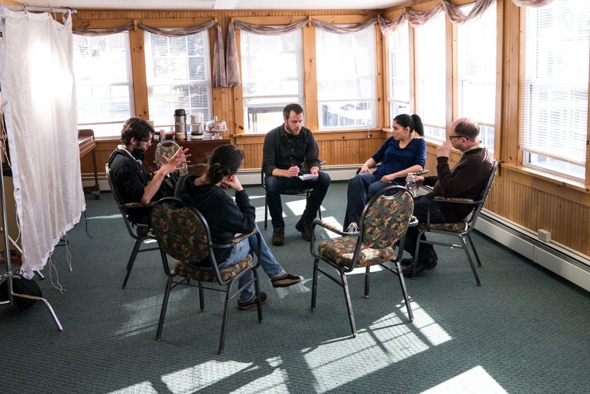 Terry Kinney and Sarah Silverman in Я улыбаюсь в ответ (2015)