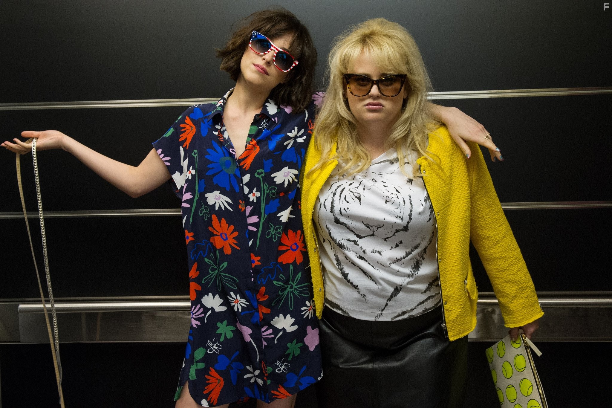 Dakota Johnson and Rebel Wilson in В активном поиске (2016)