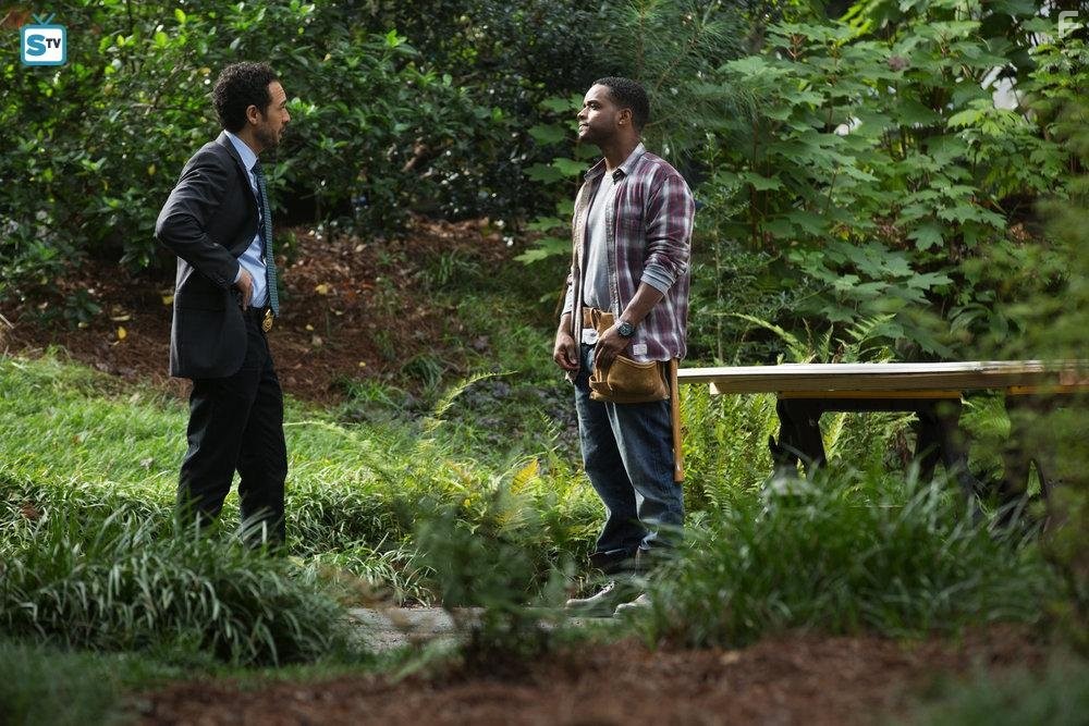 Larenz Tate and Al Vicente in Game of Silence (2016)