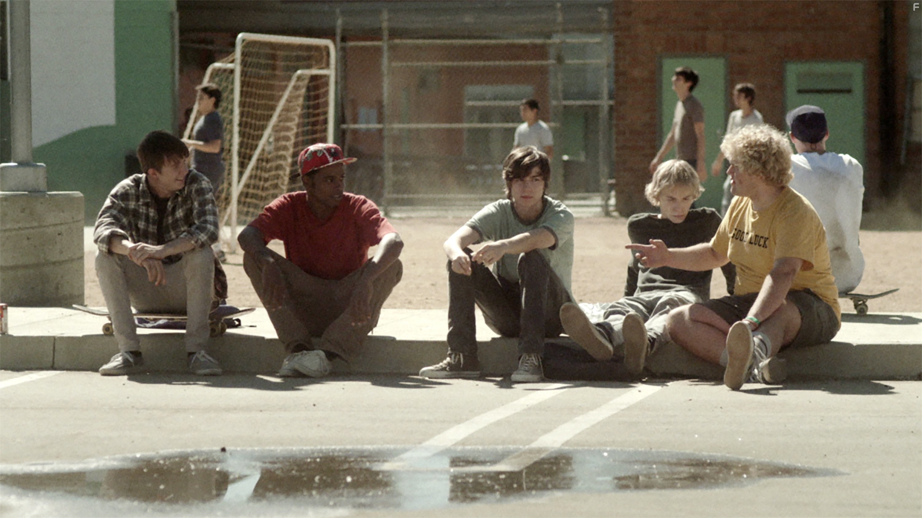 Keith Stanfield, Thomas Mann, and Sam Dillon in Memoria (2015)