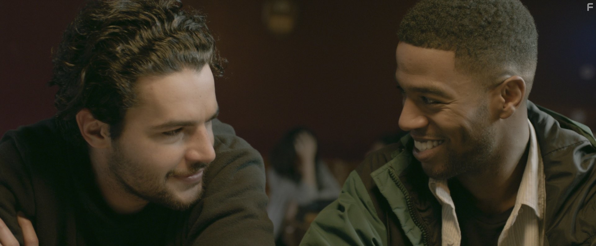 Scott Mescudi and Christopher Abbott in Джеймс Уайт (2015)