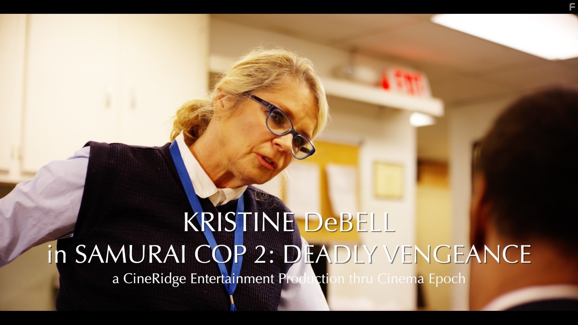Kristine DeBell in SAMURAI COP 2: DEADLY VENGEANCE
