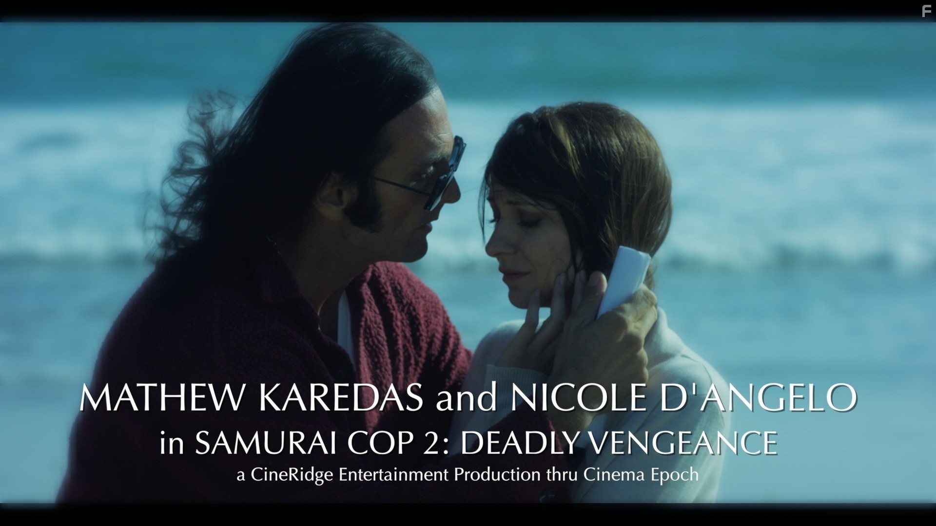 Mathew Karedas and Nicole D'Angelo in Полицейский-самурай 2: Смертельная месть (2015)