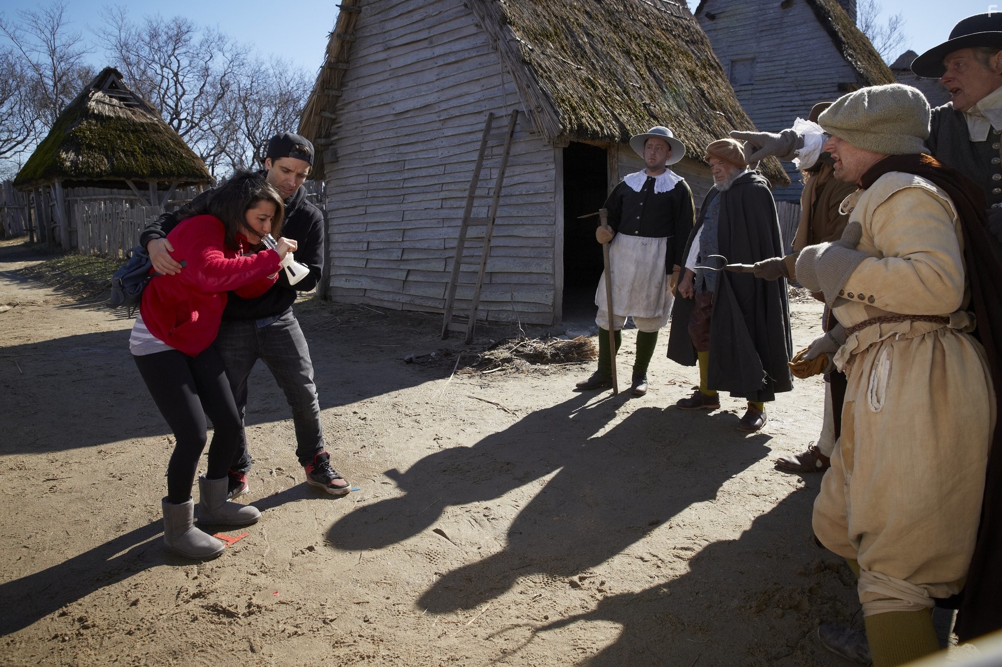 Paul W. Downs and Ilana Glazer in Time Traveling Bong (2016)