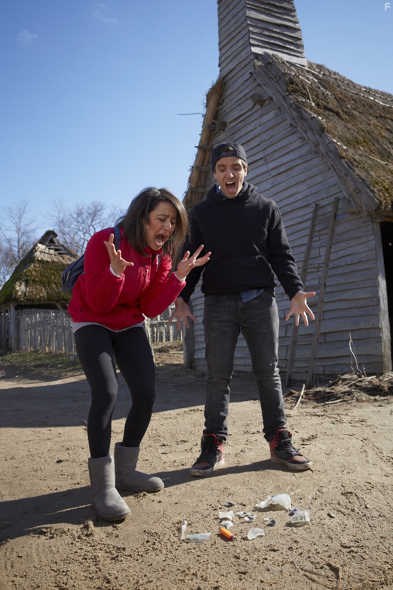Paul W. Downs and Ilana Glazer in Time Traveling Bong (2016)