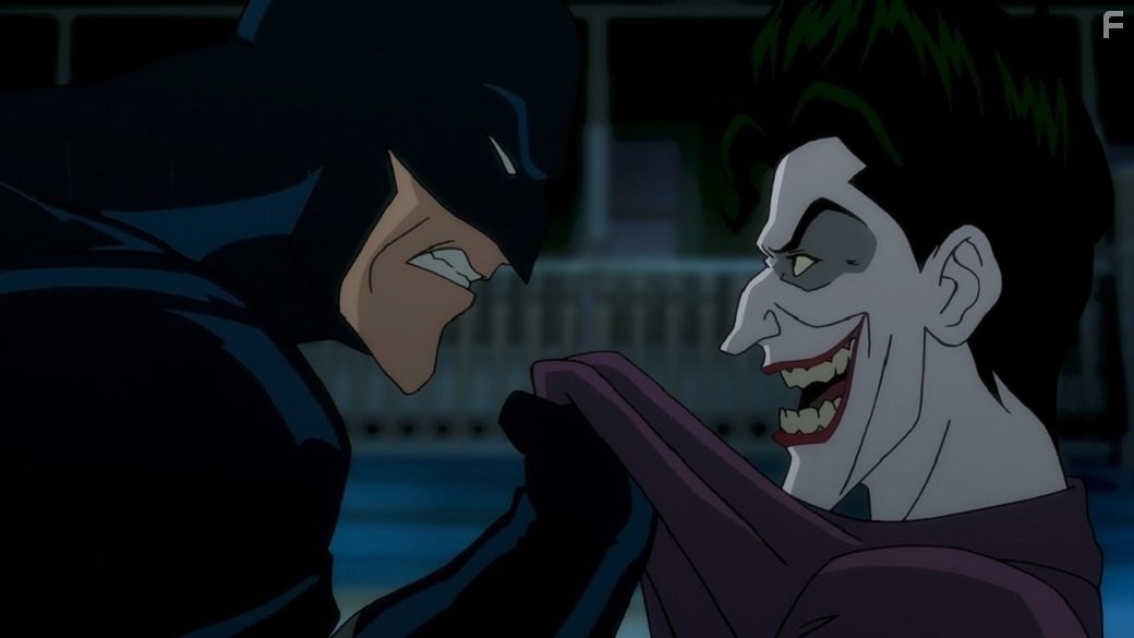 Mark Hamill and Kevin Conroy in Batman: The Killing Joke (2016)