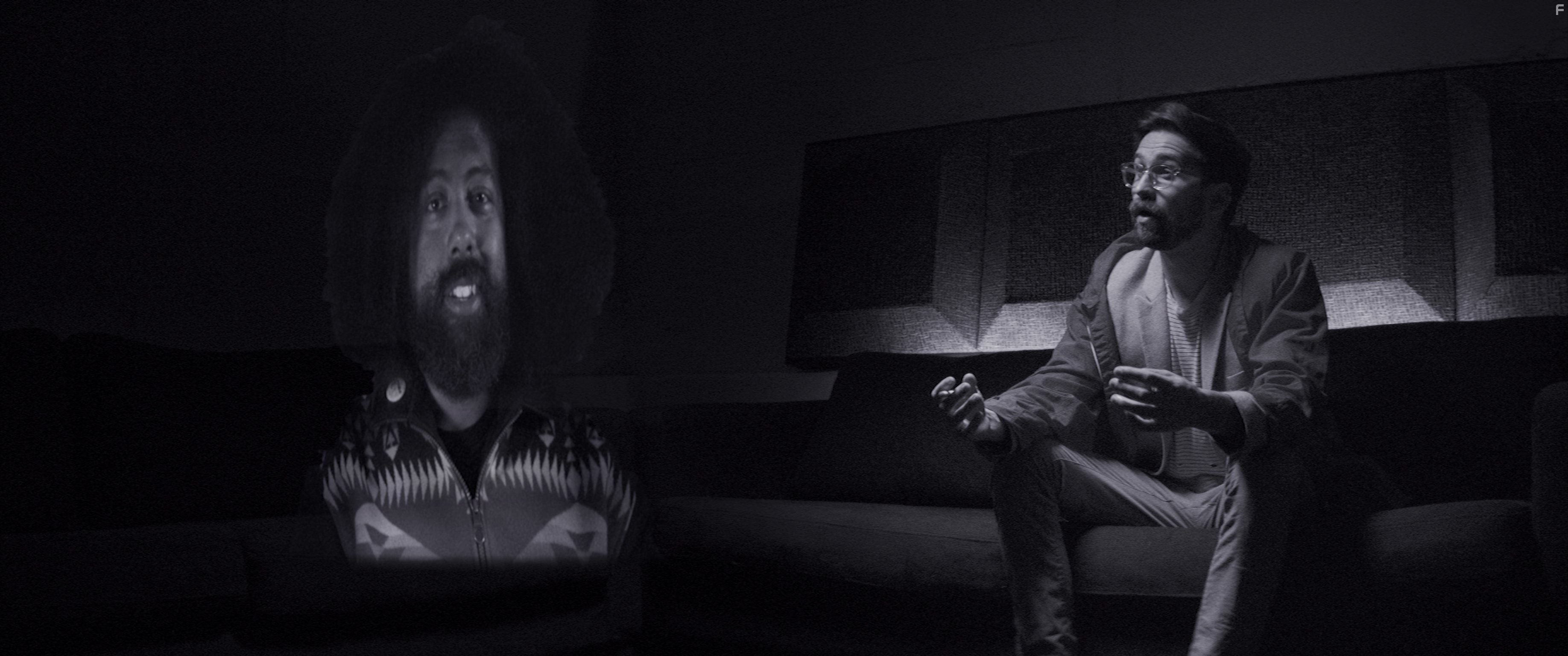 Benjamin Dickinson and Reggie Watts in Creative Control (2015)