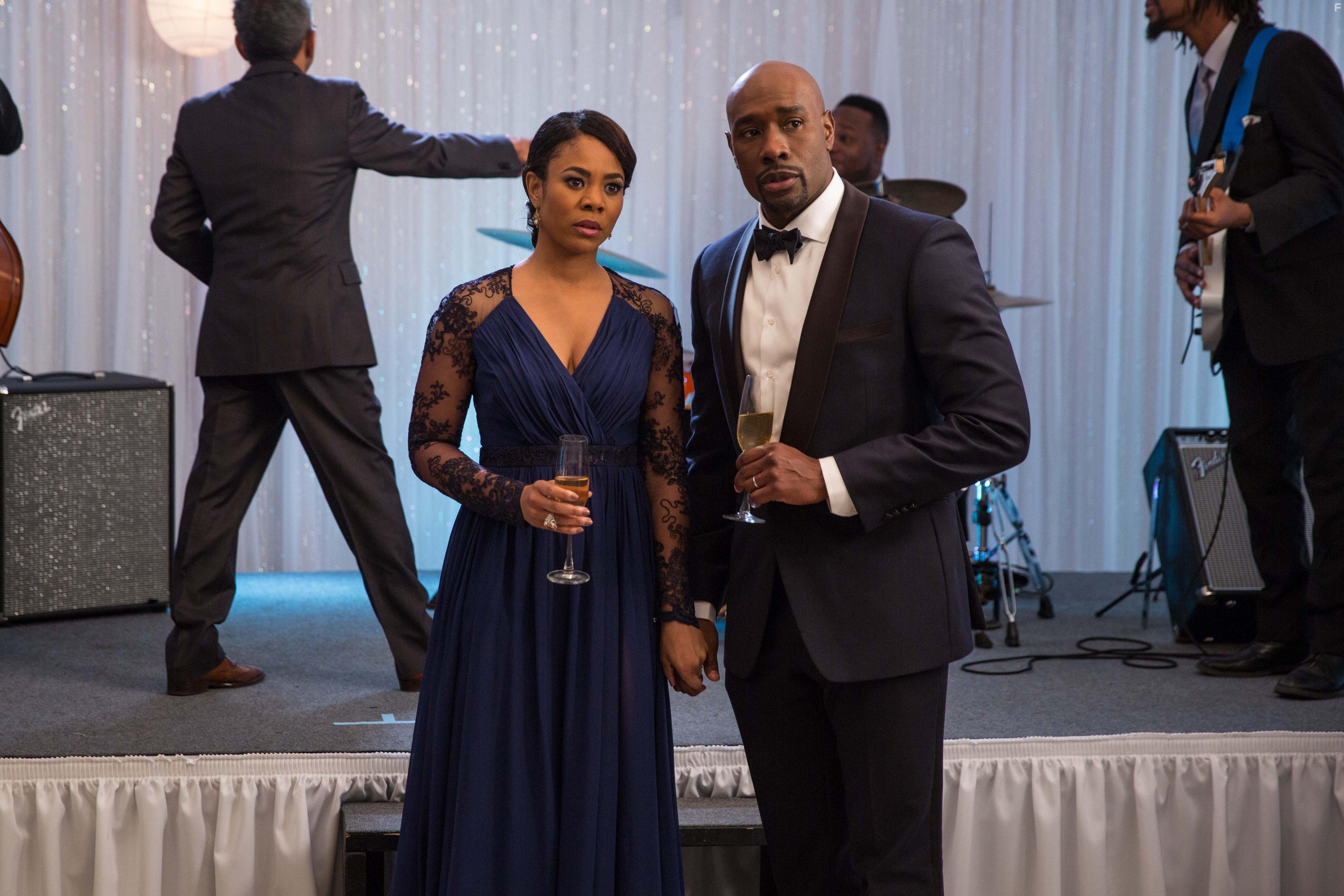 Morris Chestnut and Regina Hall in When the Bough Breaks (2016)