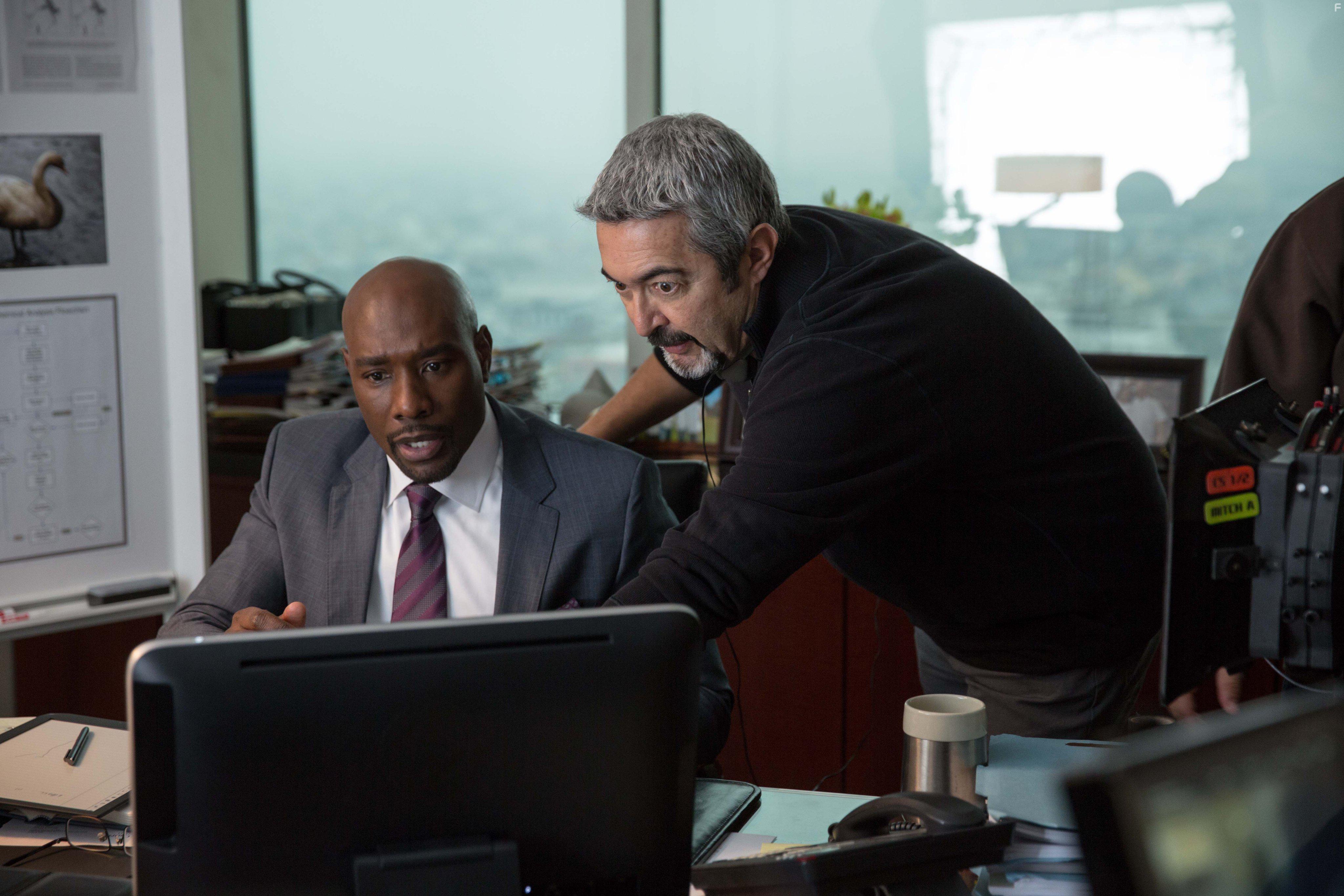 Morris Chestnut and Jon Cassar in When the Bough Breaks (2016)